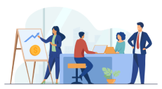 Illustration d'une intégration à un réseau d'entrepreneurs
